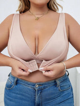 Plus Size Front Closure Wireless Bra